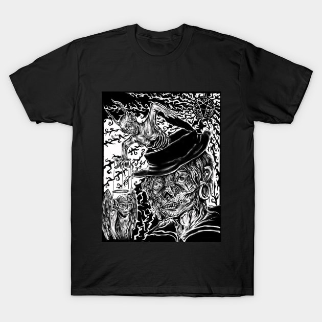 Witching Hour by Amy Brereton T-Shirt by Elevated Focusion 